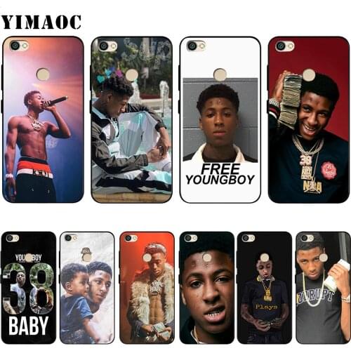 Youngboy Never Broke Again Case for Xiaomi Redmi Note 4 4x 4A 5 5A 6 7A 8 8T Pro Prime Plus K20 K30 Poco X2