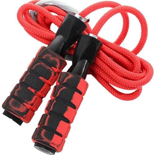 Speed Skipping Rope Anti Slip Handle Jump Rope Bodybuilding Exercise Fitness Training PE Exam Tool Jump Rope скакалка