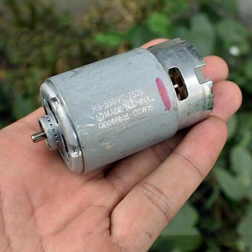Mabuchi RS-550VC-7525 Motor DC 6V 12V 14V 21000RPM High Speed High Power DIY Electric Drill Screwdriver Garden Machinery Tool
