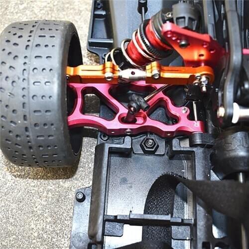 ​ Rear Lower Arm Metal Rocker Arm Durable Aluminum for ARRMA 1/7 LIMITLESS/INFRACTION 6S/1/8TYPHON 6S RC Car Upgrade Parts