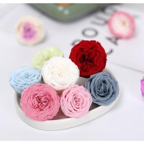 21pcs Eternal Rose Home Decor Artificial Flower Preserved Dried Flowers Living Indie Room Decoration Gift Wedding Party