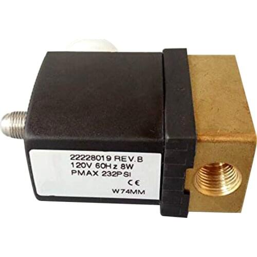22228019 Loading Solenoid Valve for Ingersoll Rand Screw Air Compressor Parts 120V 60HZ 232PSI 1SV