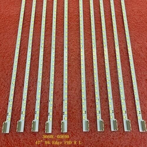 5set=10pcs LED Backlight strip for LG 47LW5300 47PFL7606H 47LW650T 47LW450U 47LV5500 3660L-0369A LC470EUF SD F3 F2 F1