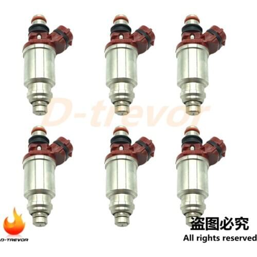 6PCS High Quality Fuel Nozzle Injector For MITSUBISHI PAJERO 195500-5810 1955005810