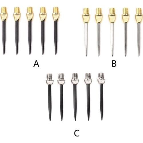 6pcs Professional Replaceable Dart Steel Tip 2BA Thread Darts Needle Accessories