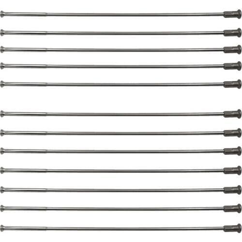 9G-10G Diameter 3.5-3.13mm Head Butted Straigth Pull Sliver Color Motorcycle Spokes 304 Stainless Steel Motocross Wheel Needles