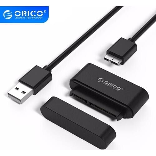 ORICO 2.5 Inch Hard Disk Driver Adapter Cable Converter USB3.0 To SATA 22 Pin USB Adapter for 2.5 inch Sata HDD SSD