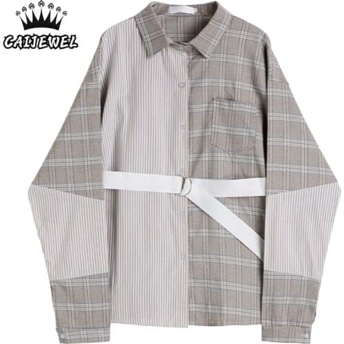 CAIJEWEL Women's Plaid Shirts