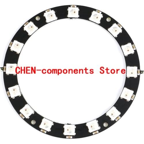 Rgb led ring 1 8 12 16 24 bit leds ws2812 5050 rgb led ring lamp light with integrated drivers