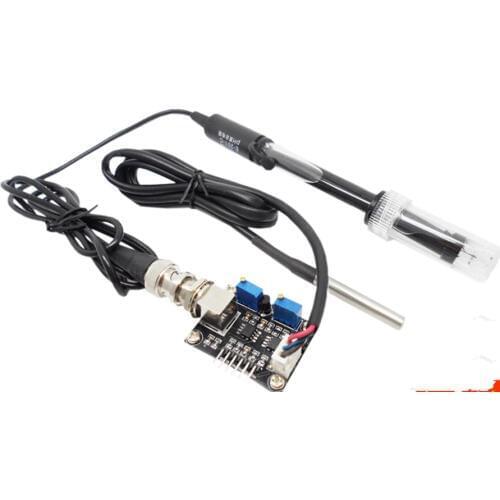 For Arduino PH value measurement with electrode PH sensor temperature Compensation Module Ph value detection kit