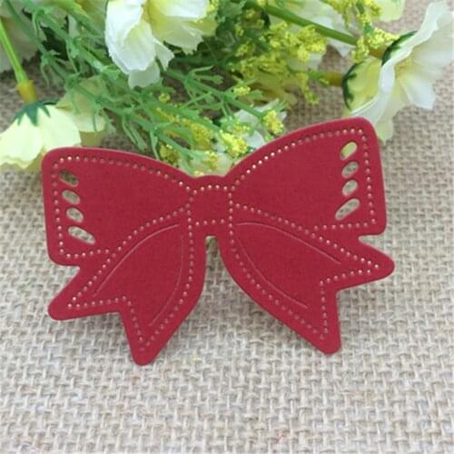 Bowknot Bow Tie Metal Cutting Dies Stencil Scrapbooking Photo Album Card Paper Embossing Craft DIY