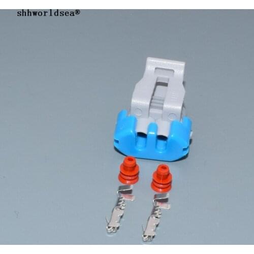 Worldgolden 2 Pin 1.5mm Female Automotive Connector 12052644 Throttle Plug Connector Socket