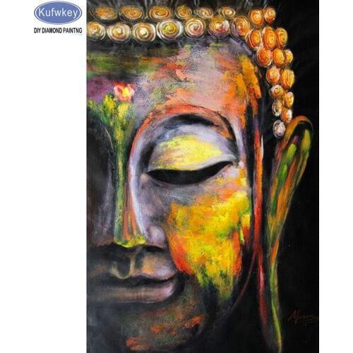 China,diamond embroidery buddha zen,portrait,5d diamond painting full diamond mosaic pictures of rhinestones cross-stitch kits