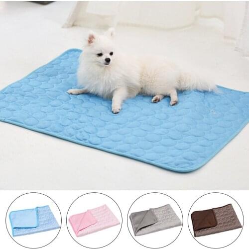 Summer Pet Pad Pet Ice Pad Dog Pad Kennel Dog Pad Pet Ice Silk Pad Cat Cool Pad Pet Supplies Pet Accessories For Small Pets