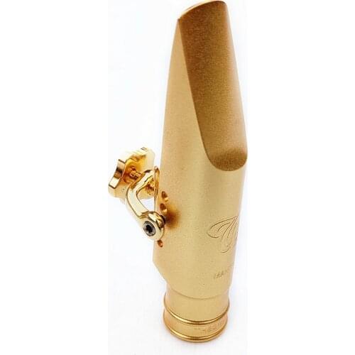 Tenor Soprano Alto Saxophone Metal Mouthpiece Gold Lacquer Mouthpiece Sax Mouth Pieces