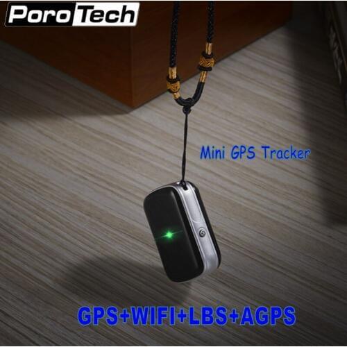 Wholesale waterproof mini gps tracker Locator A21 GPS GSM/GPRS Anti-Lost Tracking Device for Kids Pets with SOS/Voice Monitor
