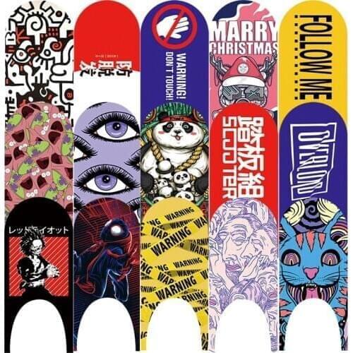 Footpad Sticker For xiaomi M365 1S Electric Scooter Personalized Stickers Modification Various Styles PVC Waterproof Accessories