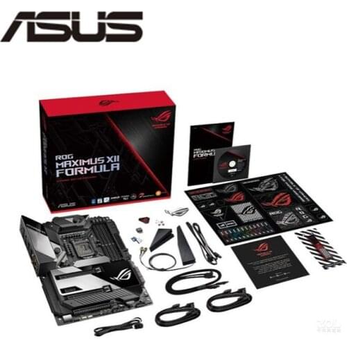 NEW For ASUS ROG MAXIMUS XII FORMULA Motherboard Socket LGA 1200 DDR4 M.2 nvme ssd For Intel Z490 Original Desktop Mainboard