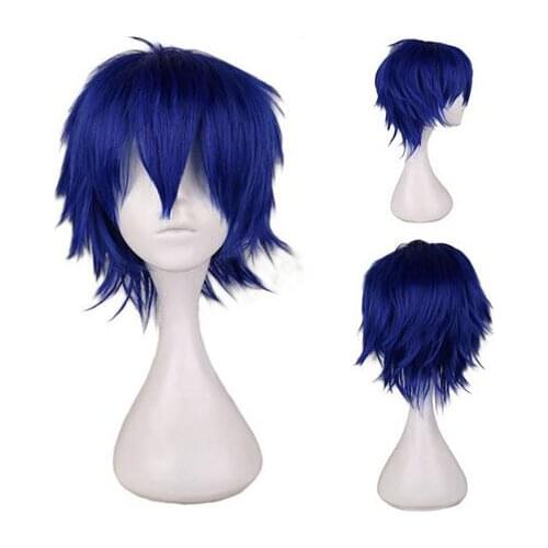 2 Colour Short Wig Cosplay Anime WONDER EGG PRIORITY Ohto Ai Costume Heat Resistant Synthetic Hair Party Wigs