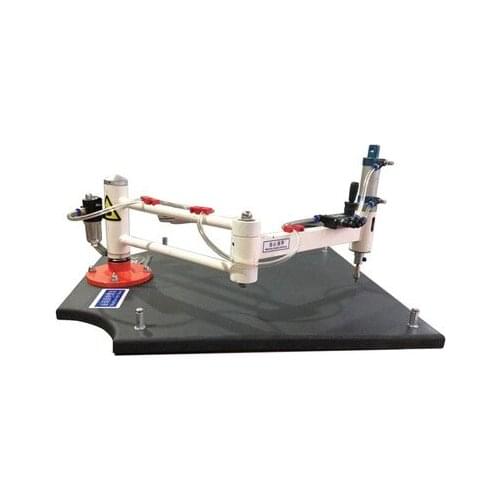 Pneumatic air operated glass cutting machine special shaped round glass cutter