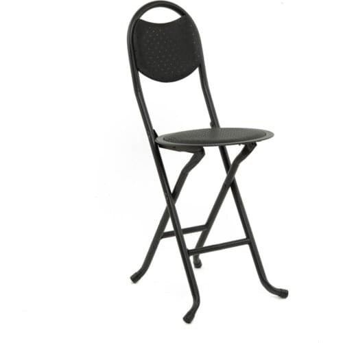 Folding Practical Chair-Black