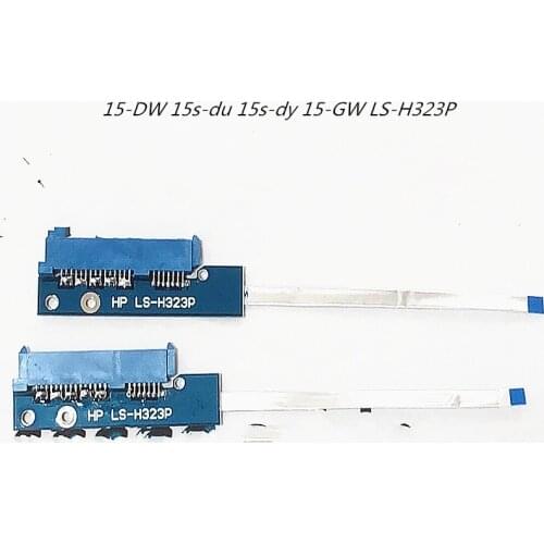 Sata HDD Hard Disk Connector HDD Cable For hp 15 15-DW 15s-du 15s-dy 15-GW LS-H323P