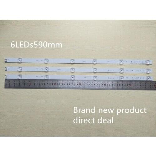 LED backlight strip 6 lamp for LG 32"TV 32MB25VQ 6916l-1974A 6916l-1981A lv320DUE 32LF580V 32LB5610 innotek drt 3.0 32 32LB582V