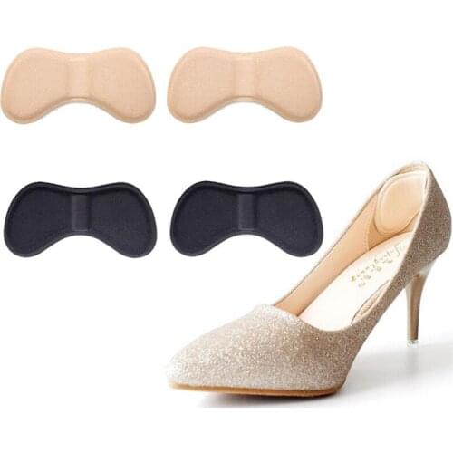 10Pcs=5Pair Shoes Insoles Insert Heels Protector Anti Slip Cushion Pads Comfort Heel Liners Cushion Pad Invisible Inserts Insole