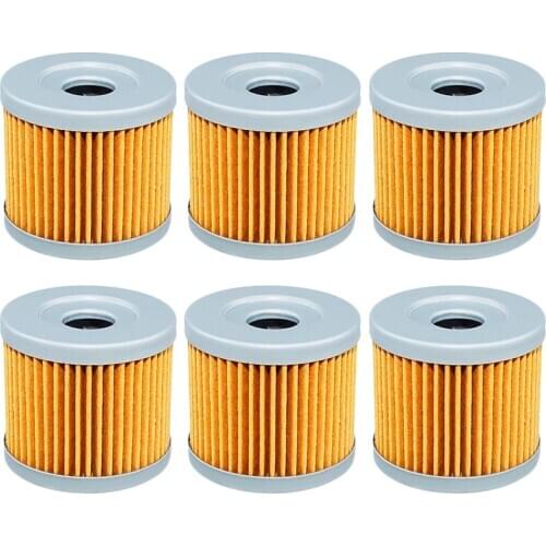 1/3/6 pcs Motorcycle Oil Filter For Suzuki DRZ400 DRZ400E DRZ400S DRZ400SM DRZ 400 SM Quadracer LTR 450 LTZ400 LTZ 400 Quadsport