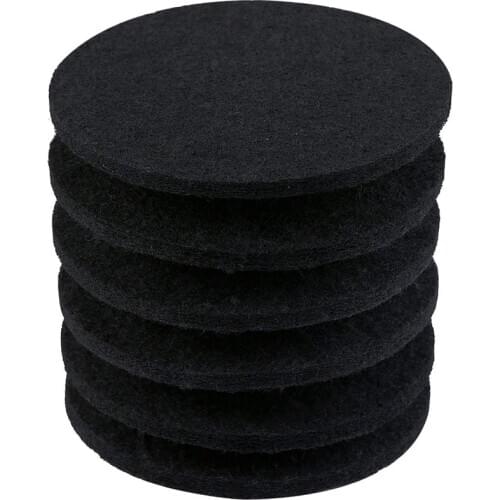 6 Pack Thickened Compost Bin Filters Activated Carbon Filters for Kitchen Compost Bin Filters Replacement, 10 mm Thickness, 6.75