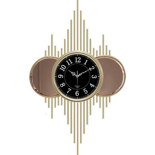 Wall clock, living room, household art, wall decoration, modern, simple, creative, light and luxurious American wall Watch