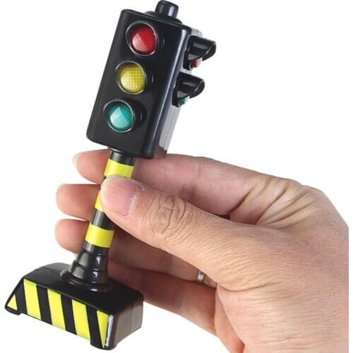 Kids Simulated Traffic Signal Speed Camera Sound Light Model Early Education Toy