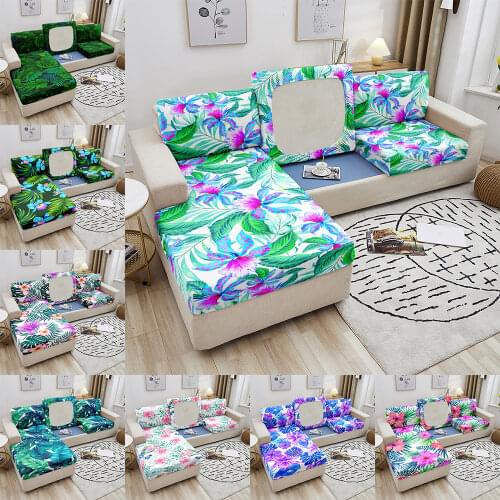 Multi-Sizes Elastic Sofa Seat Cover 1/2/3/4 Seater Sofa Slipcover Couch Cover For Universal Sofa Living Room Furniture Protector