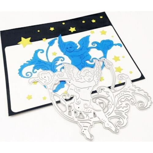 Hip Flask Angel Metal Steel Cutting Embossing Dies For Scrapbooking Paper Card Home Decoration Craft