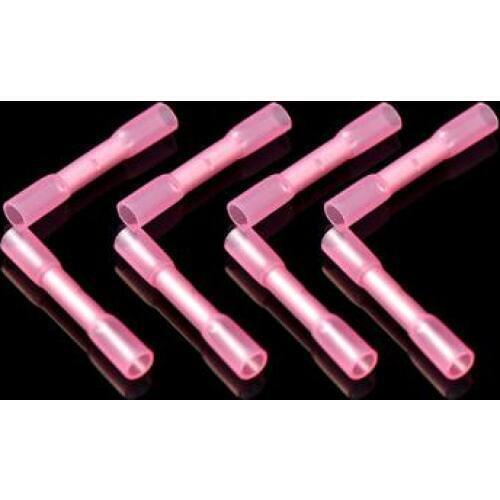 DHL 2000pcs BHT1.25 Insulated Heat Shrink Butt Wire Electrical Crimp Terminal Connector 22-18AWG 0.5-1.0mm BHT1 BHT-1.25