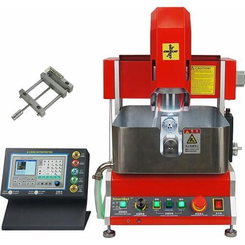 Jewelry CNC router engraving machine 4axis 2020 with off-line working function 800W spindle mach3 software 220V 110V for stone