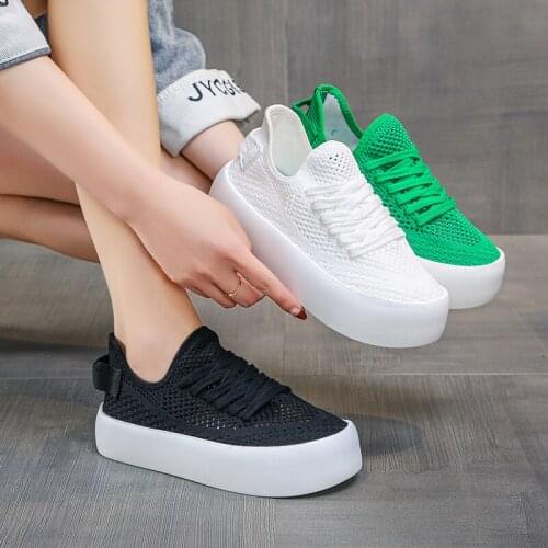 Women Wheel Cassetta Platform Flat Sneakers Thick Rubber Bottom Trainer Canvas Lace-up Shoes Luxury Casual Shoes With