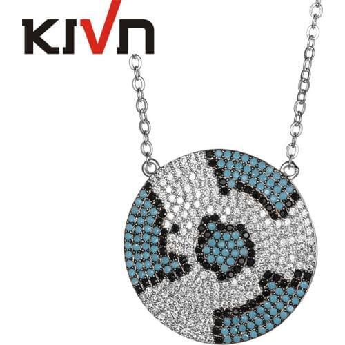KIVN Fashion Jewelry Leopard CZ Cubic Zirconia Womens Girls Wedding Bridal Pendants Necklaces Birthday Gifts 10pcs Lot Wholesale