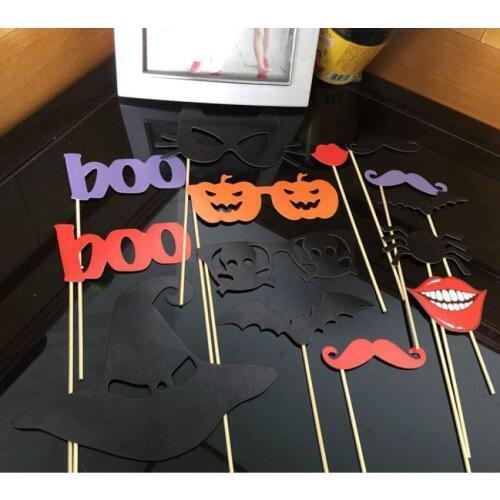 Fashion Hot Funny Product DIY Photo Booth Props Moustaches On A Stick Halloween Party