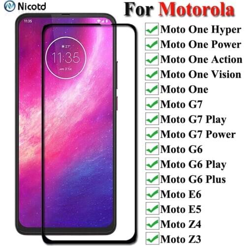 Nicotd Screen Protectors For Motorola Moto Z3