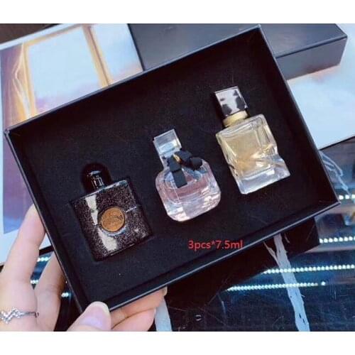 New 3bottles * 7.5ml Opium Intense Eau De Scent Spray 90ml For Women Y Spary 100ml Libre EDP Fragrance High quality