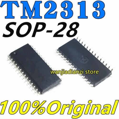 New and original TM2313 SOP28 Digital control audio processing IC Tone processing chip, digital audio processing chip IC control