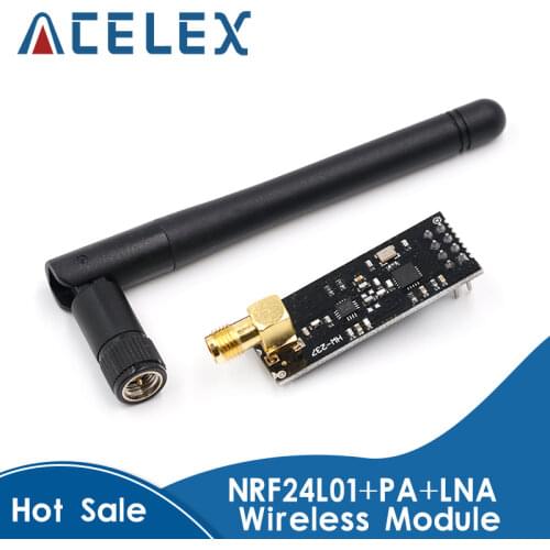 NRF24L01+PA+LNA Wireless Module with Antenna 1000 Meters Long Distance FZ0410 We are the manufacturer