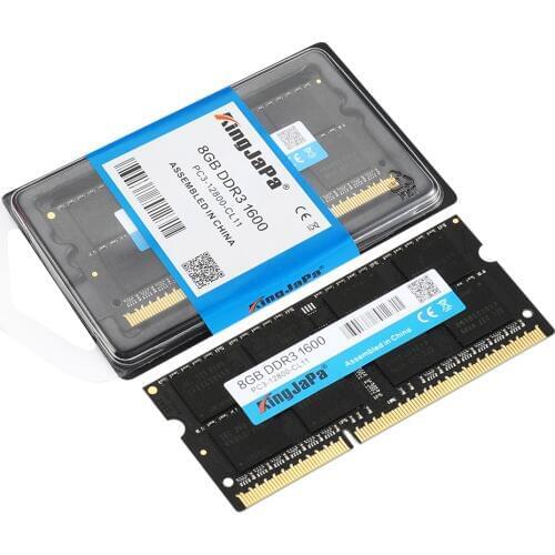 Brand KingJaPa Laptop Memory Ram DDR2 533MHz 667MHz 800MHz DDR3 1333MHz 1600Mhz 8GB 4GB 2GB 1GB for Notebook Sodimm Memoria