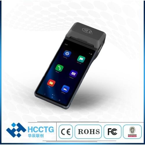 Android POS Terminal Receipt Printer Handheld PDA Bluetooth WiFi 4G NFC Data Collector Portable Barcode Scanner All-in-One Z300