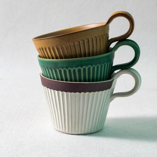 Simple Retro Coffee Mug Ceramic Handmade Large Capacity Japanese Original Creative Ceramic Mugs Caneca Drinkware Kitchen DB60MK