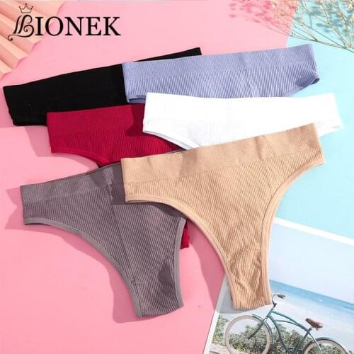 BIONEK Sexy Womens Thong g String Seamless Underwear Womens Underwear Tan A Underwear Low Waist Underwear Intimate Underwear