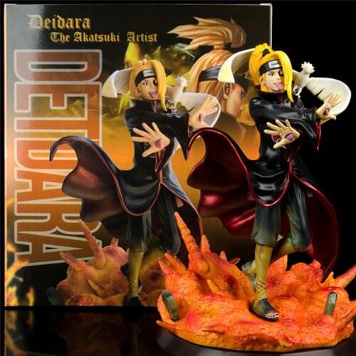 Anime Akatsukie Gk Statue Figurine Deidara Pvc Collection Model Figure Toys 26cm