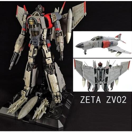 Transformation ZETA ZV02 ZV-02 Thunder Warrior Blitzwing MPM Ratio Movie Airplane KO G1 Anime Action Figure Robot Toys