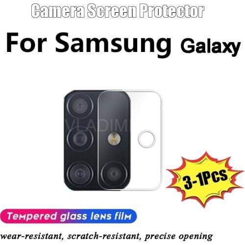 2pcs Camera Lens Tempered Glass for Samsung Galaxy A51 A71 S10 Plus S10e S21 Ultra A40 A50 A70 A80 A90 Screen Protector Film
